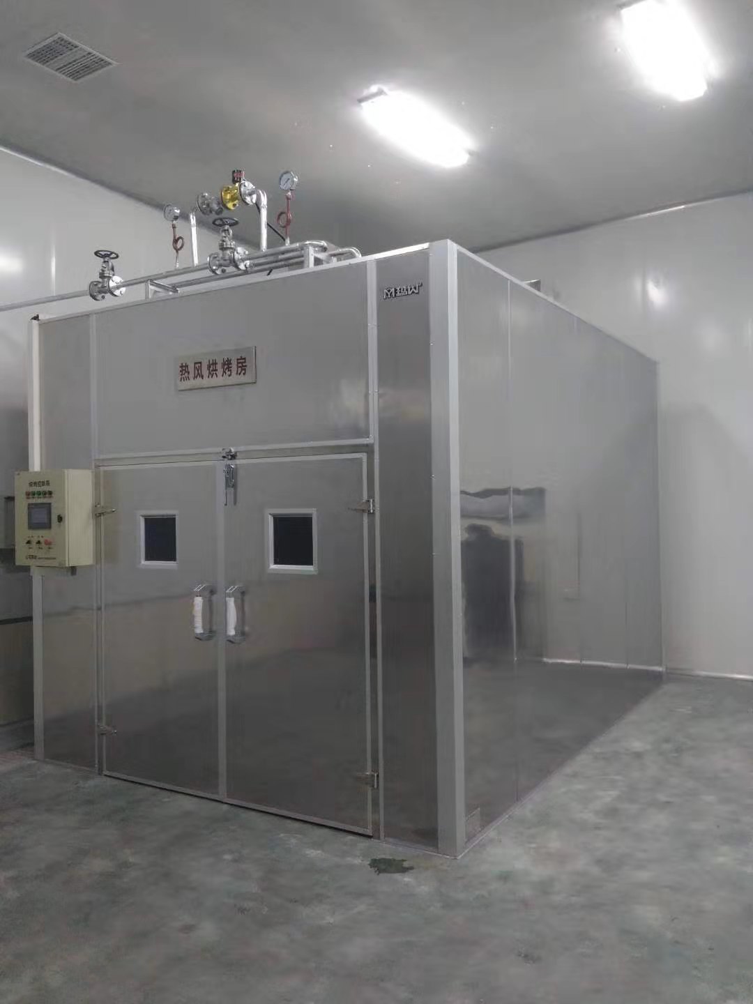 益陽瑪山產業機械有限公司，湖南益陽螺旋風管廠家，熱風食品烤房